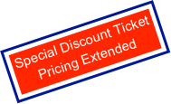 Special Discount Ticket Pricing Extended