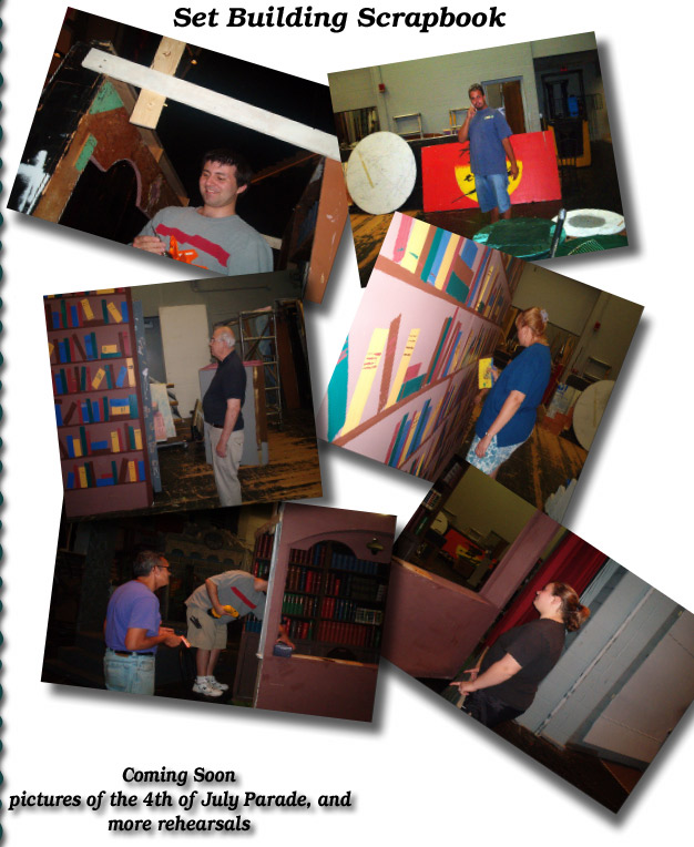 Set Building Scrapbook