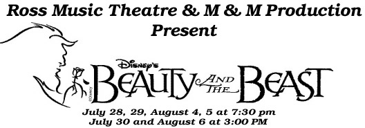 July 28, 29, August 4, 5 at 7:30 pm
July 30 and August 6 at 3:00 PM